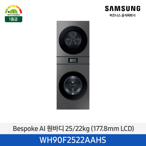 Bespoke AI 원바디 25/22kg (177.8mm LCD)