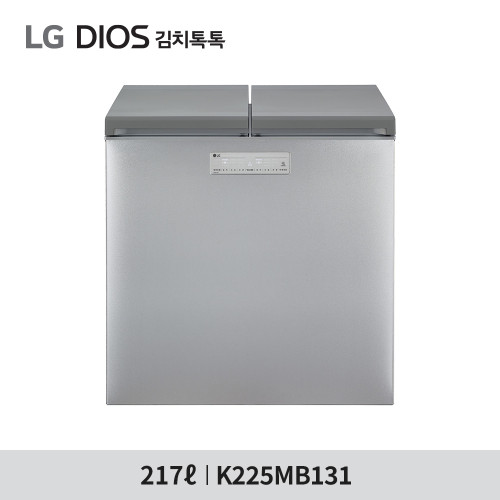 [LG전자] LG 디오스 김치톡톡 K225MB131 - 217리터 뚜껑식 김치냉장고