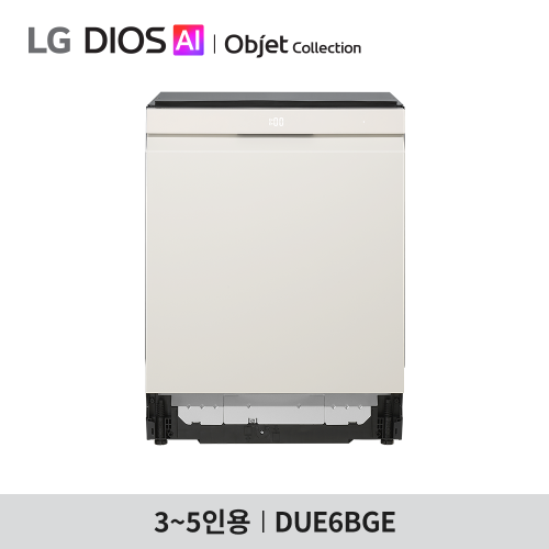 [LG 전자] LG 디오스 AI 오브제컬렉션 식기세척기 DUE6BGE - 14인용 / 걸레받이 150mm